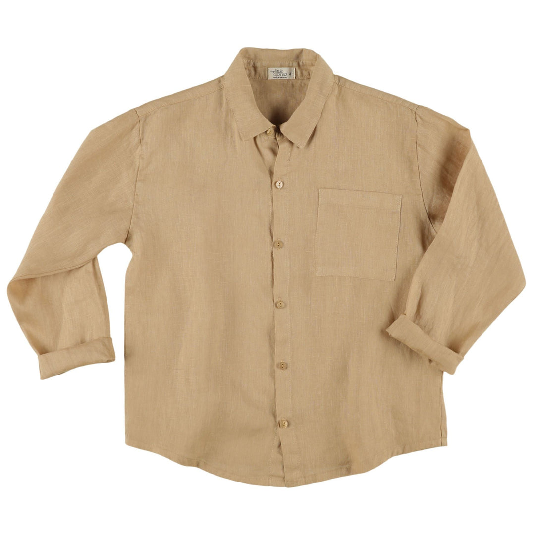 Linen Shirt - Beige