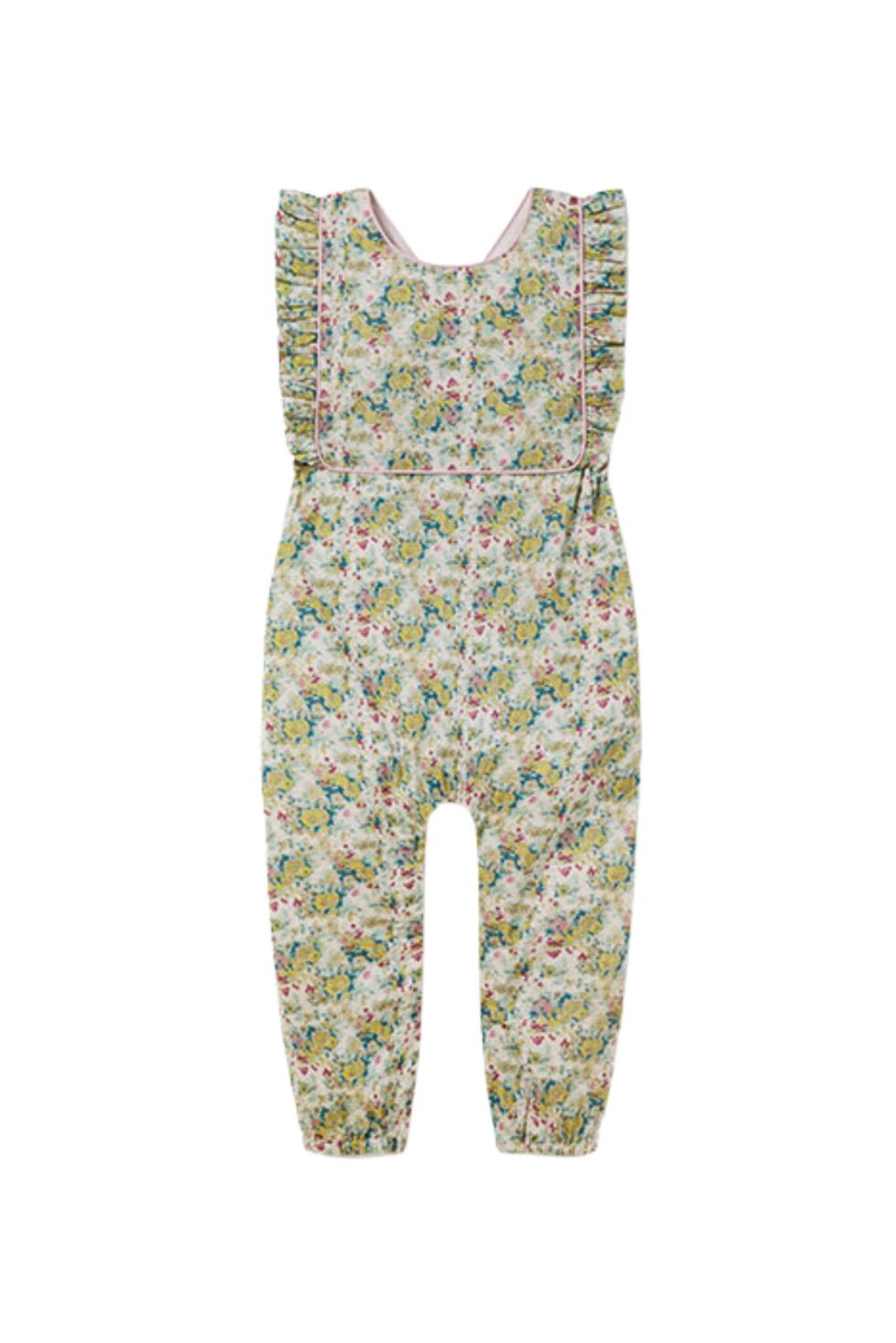 Eliza Playsuit in Water Rose