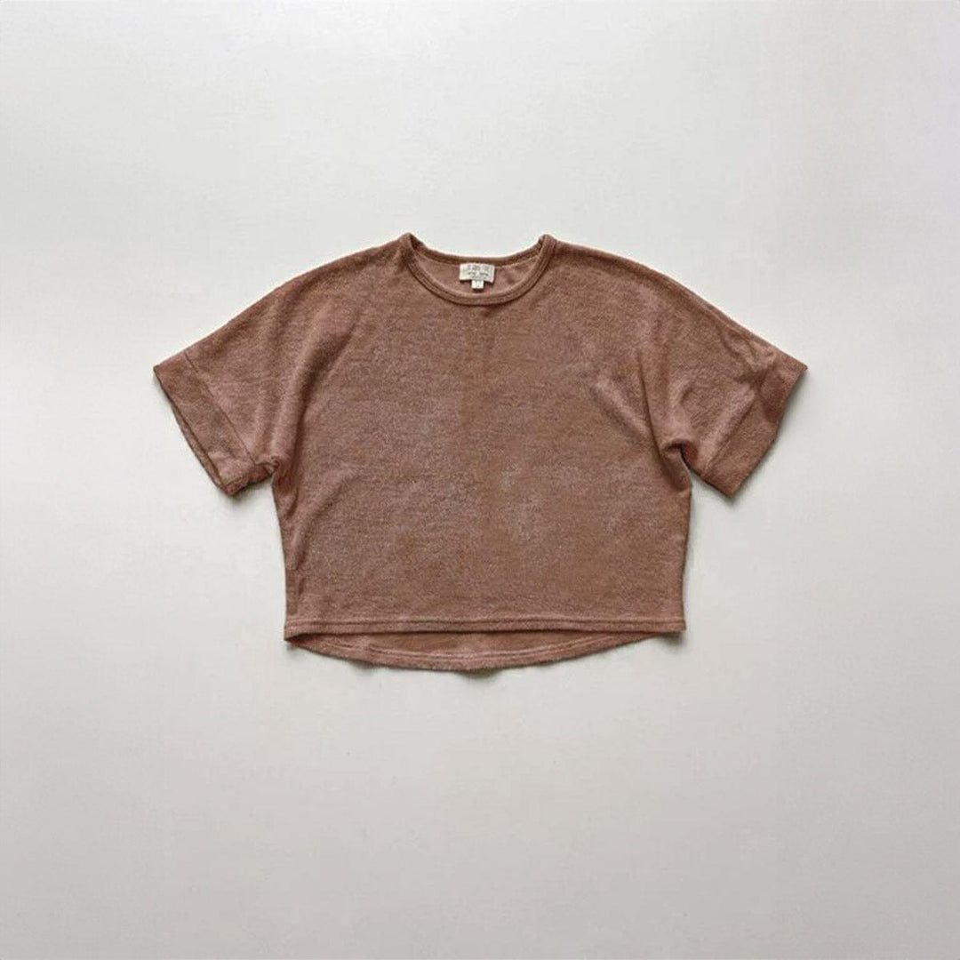 The Oversized Terry Top - Cinnamon Tops The Simple Folk 