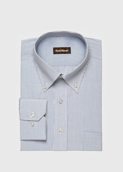 Graph Check Dress Shirt - Blue