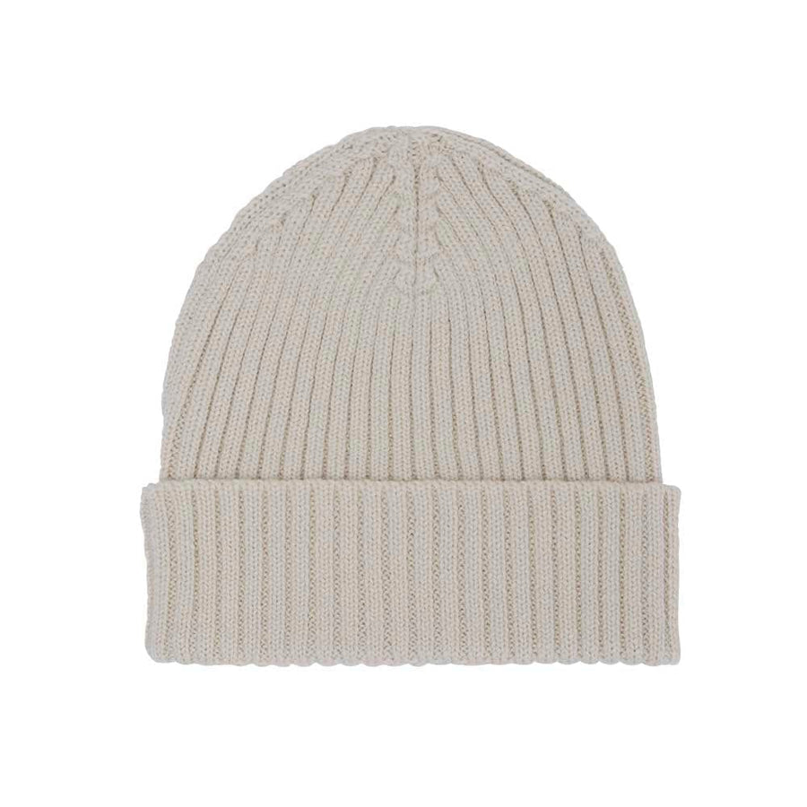 Rib Beanie - Ecru Hats FUB 