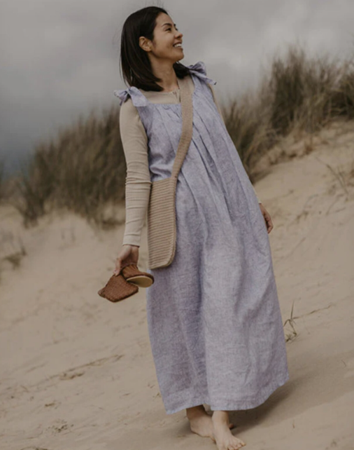 The River Dress - French Stripe