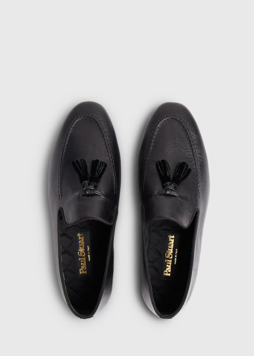 Hope Leather Slip-On - Black