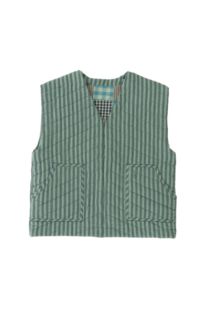 Children's Patchwork Mint Vest