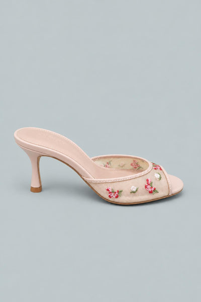 Women's Sjil Pumps Exclusive - Tan Mesh