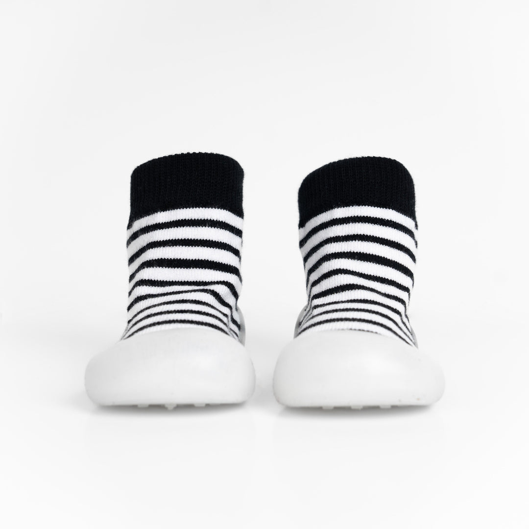 Stripey SlipKix - Black Stripes