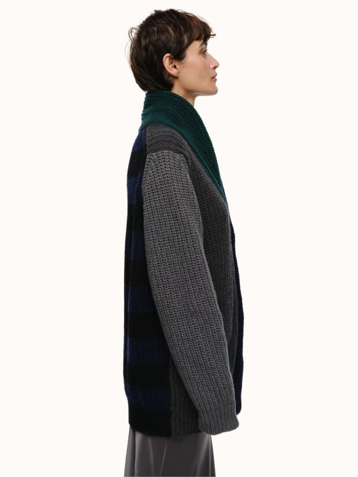 Quinn Cardigan - Dark Multi