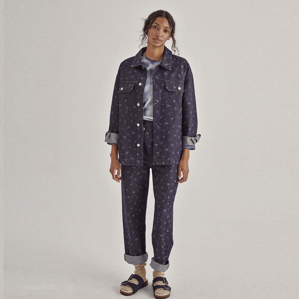 Cosmos Woman Pant - Cosmos Print