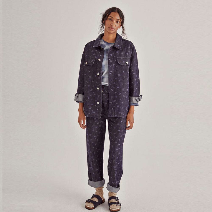 Cosmos Woman Pant - Cosmos Print