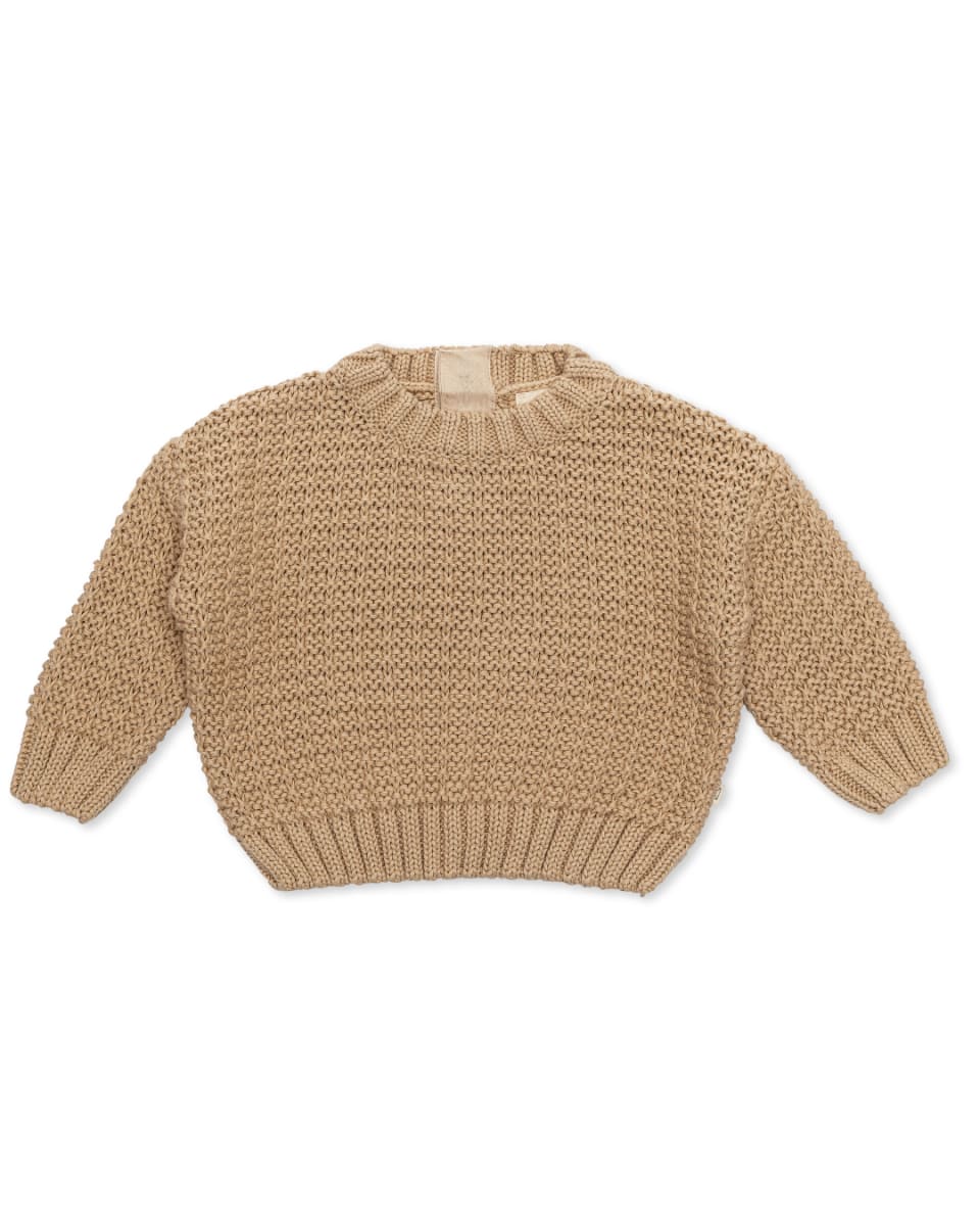 Squiggle Sweater - Sandcastle