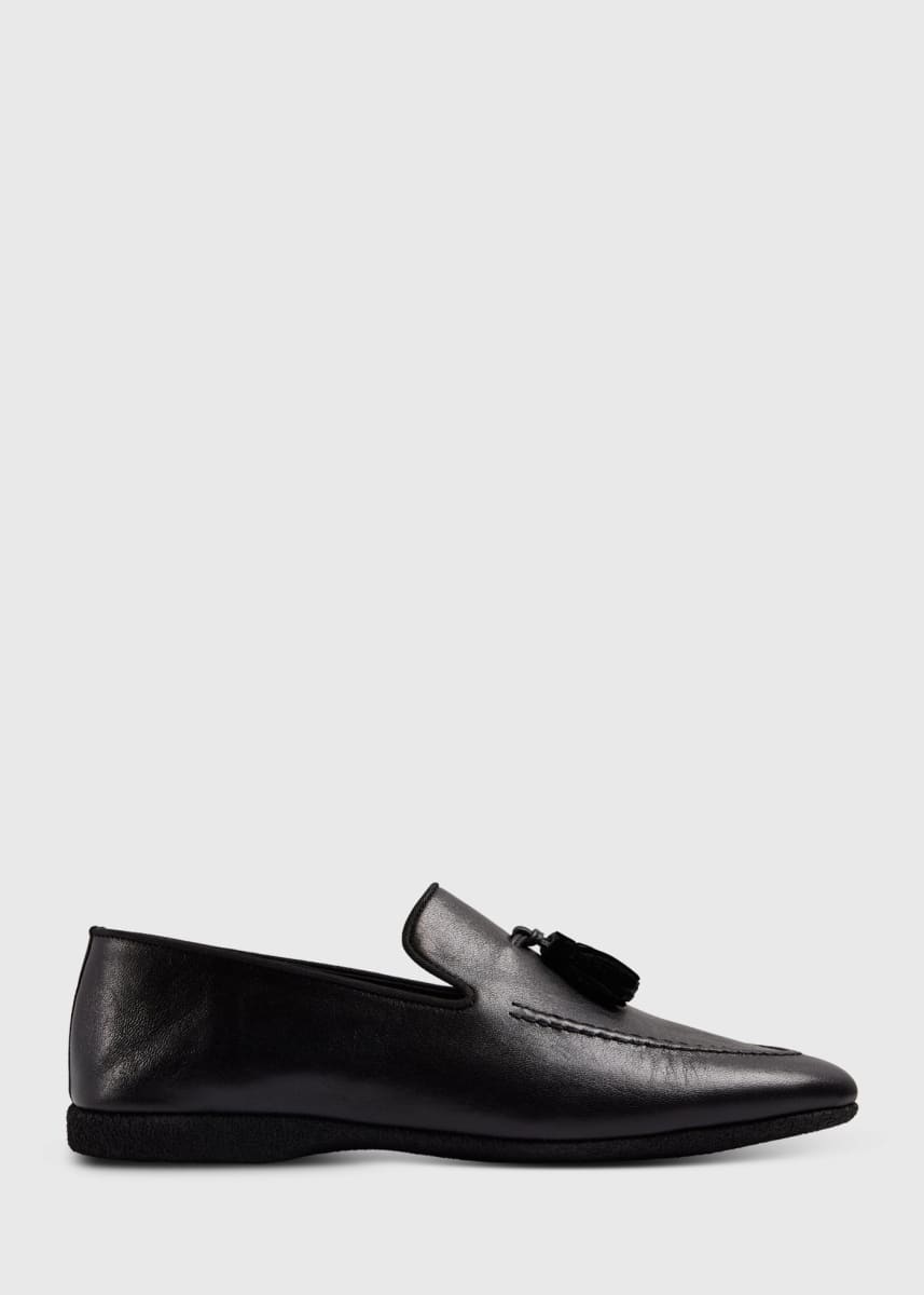 Hope Leather Slip-On - Black