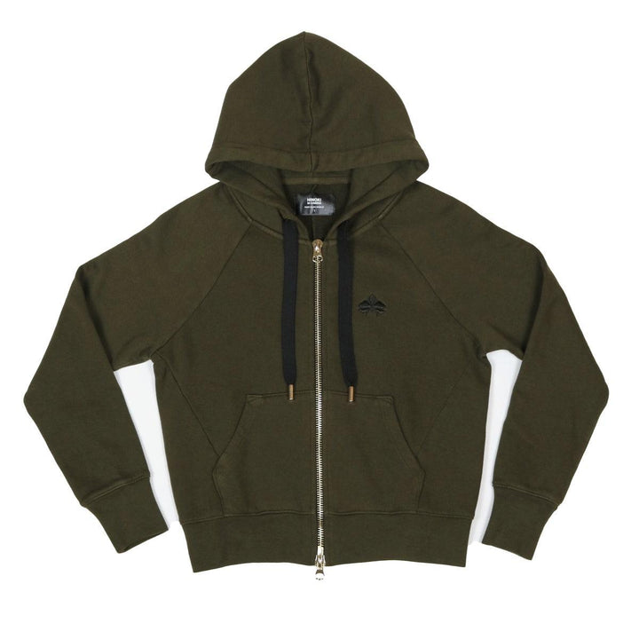No. 1 Olive Zip Hoodie - Olive