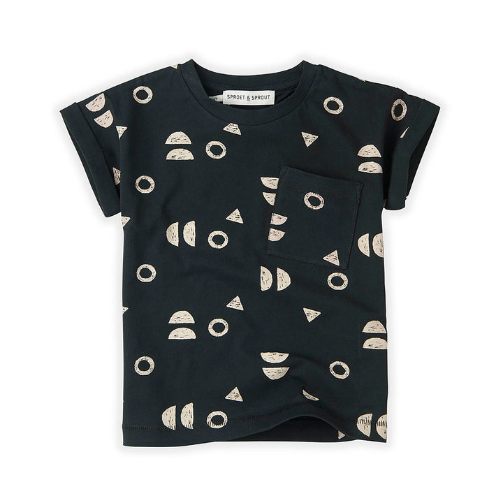 T-Shirt Print Abstract - Asphalt T-Shirts Sproet & Sprout 