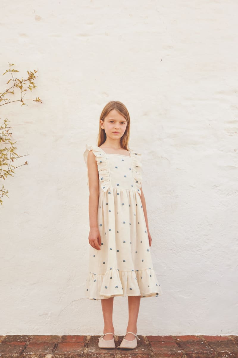 Lisa Dress Tulip Jacquard