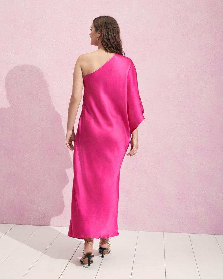 Adela Dress - Shocking Pink