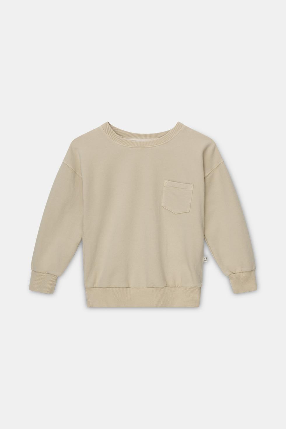 Organic sweatshirt - Stone