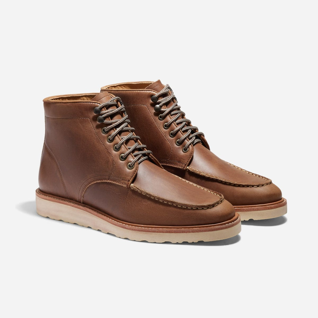 Mateo Moc Toe Boot - Tobacco