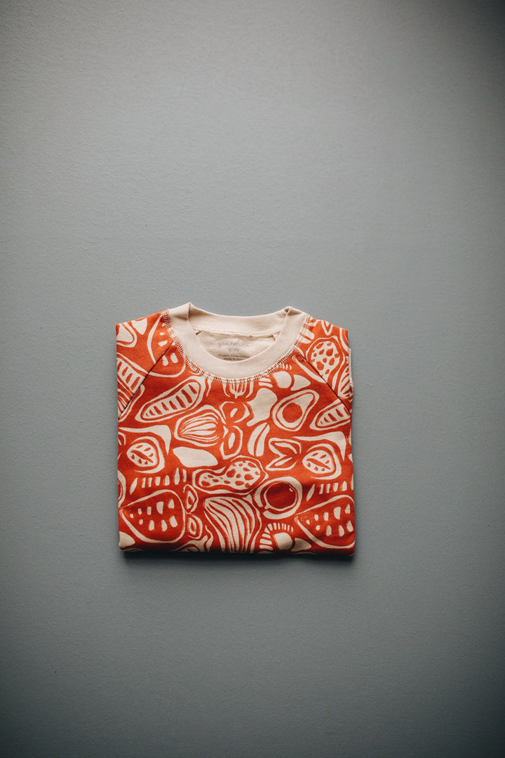 Organic Pima Cotton Kids Sweatshirt - Harvest