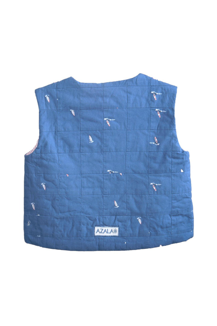 Reversible Kids Vest - Pomme Atlantique