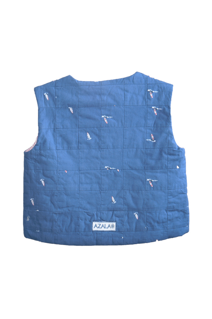 Reversible Kids Vest - Pomme Atlantique