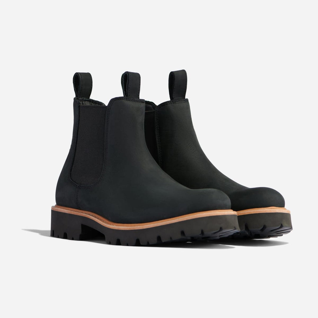 Go-To Lug Chelsea Boot - Black - FINAL SALE