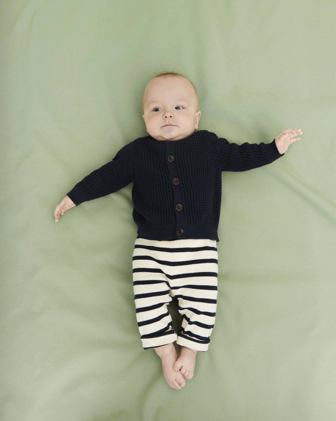 Baby Structure Cardigan - Dark Navy Sweaters FUB 