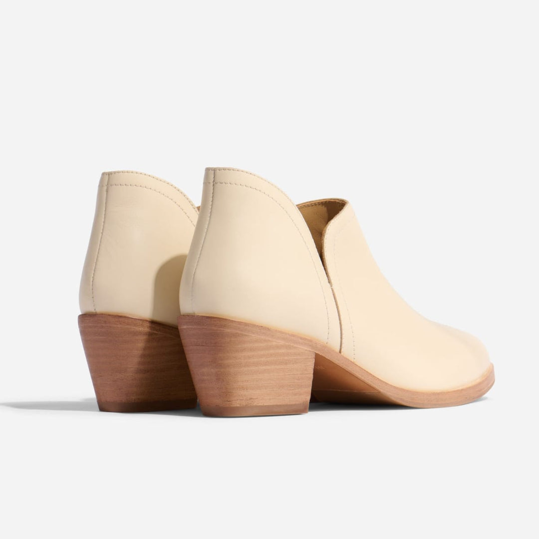 Mia Everyday Ankle Bootie - Bone - FINAL SALE