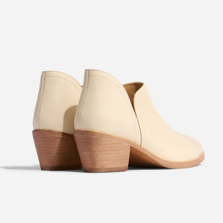 Mia Everyday Ankle Bootie - Bone - FINAL SALE