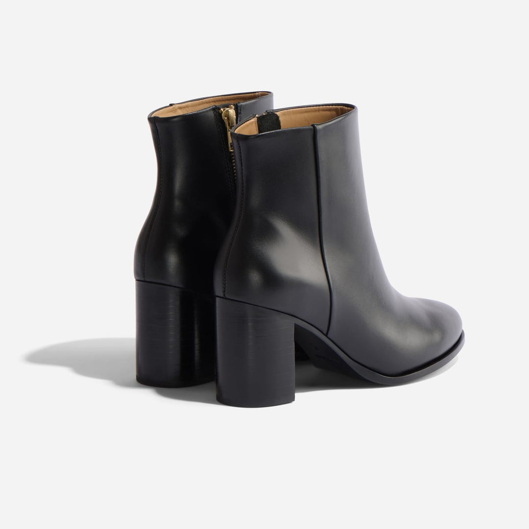 Lia Heeled Bootie - Black