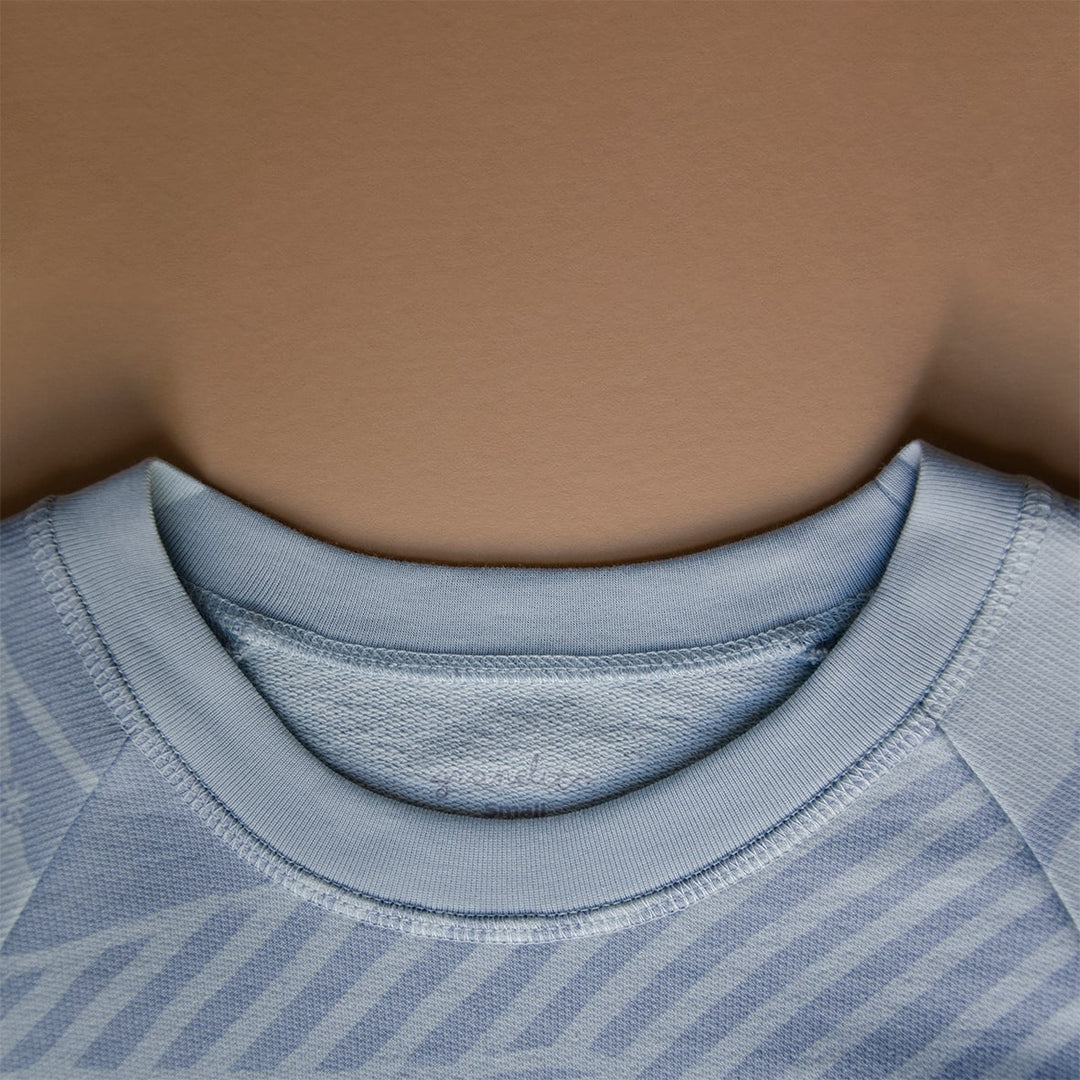 Adult Organic Pima Cotton Sweatshirt Unisex - Snowy Andes