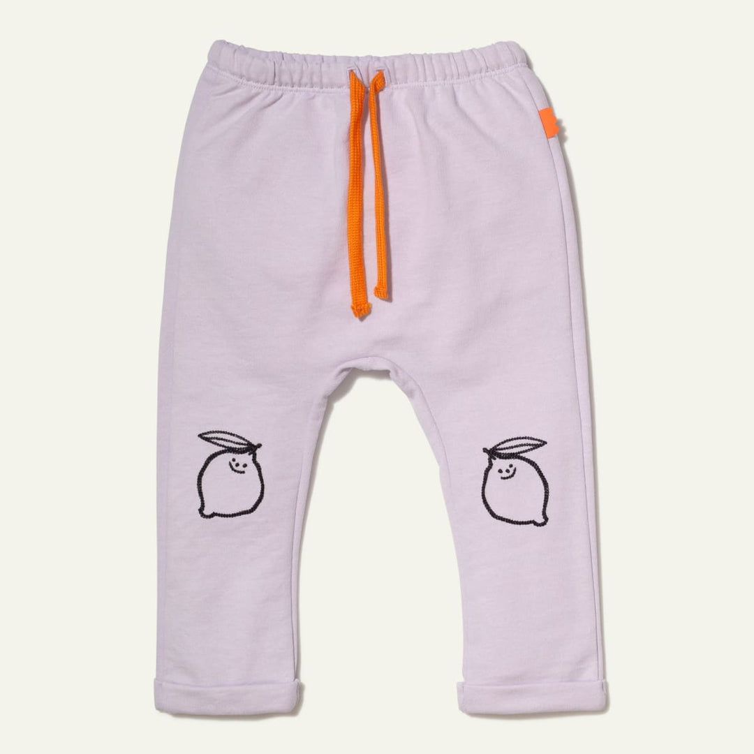 Lemon Baby Joggers - Lavender Fog