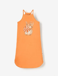Organic Cami Midi Dress - Lolly Squirrel