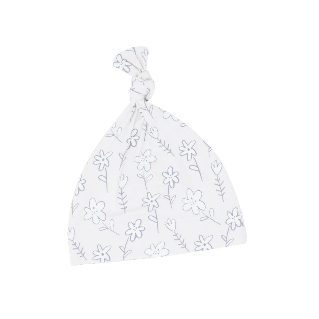 Knot Hat - Grey Doodle