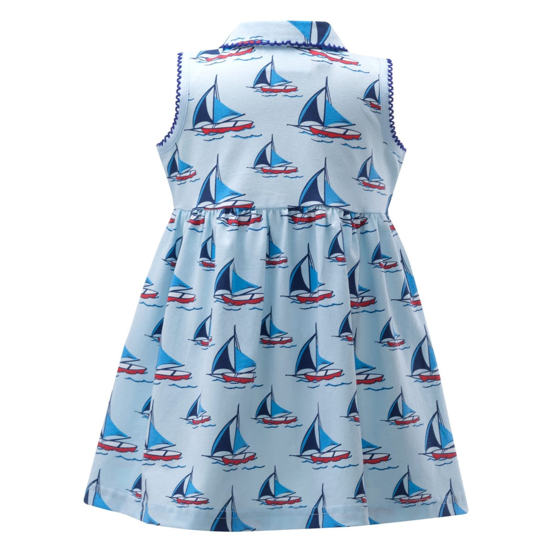 Sailboat Jersey Dress