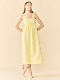 Emily Dress - Soft Butter Yellow