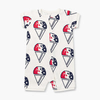 Baby Shorty Pajamas - Snowcone Celebration