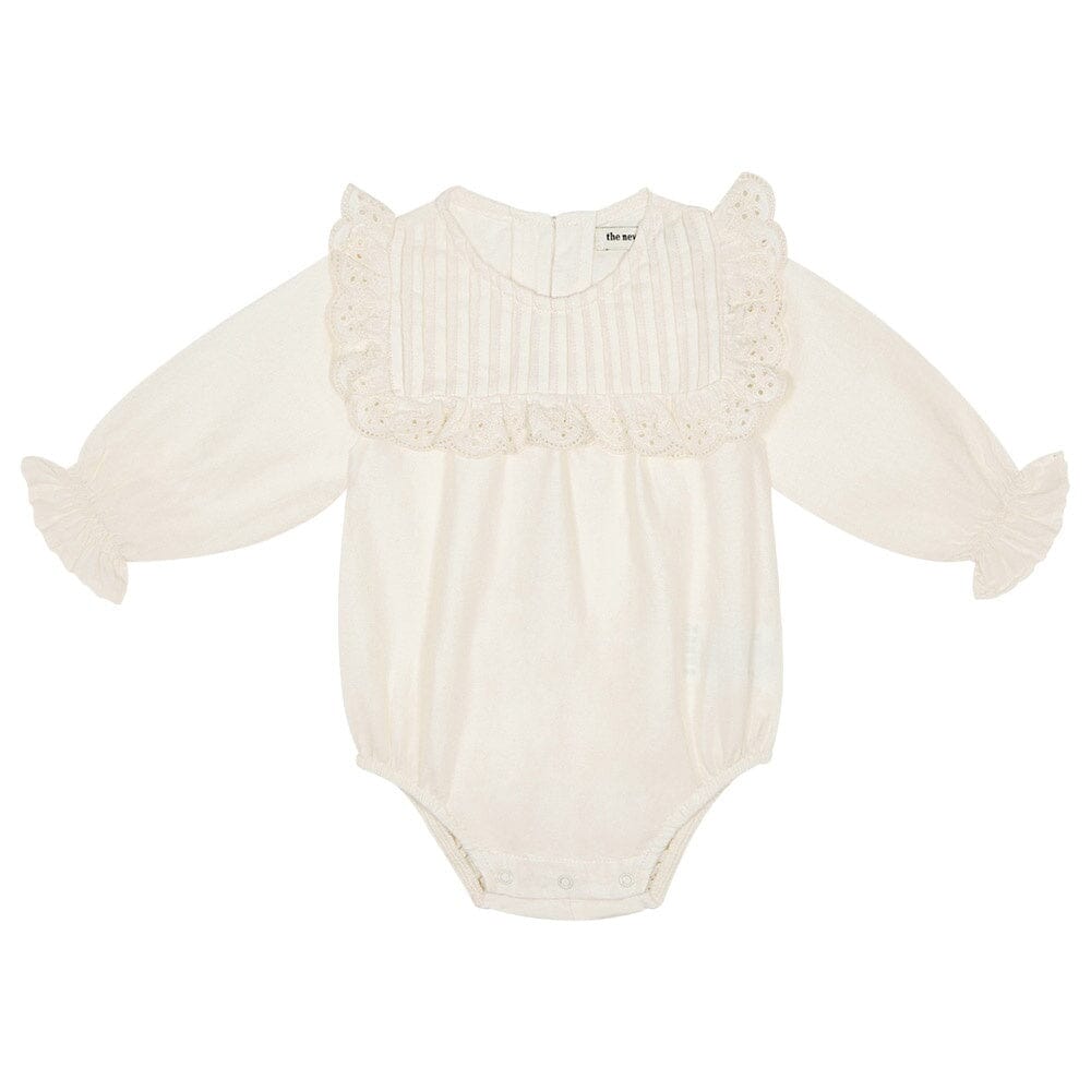 Violeta Baby Romper - Natural One Pieces The New Society 