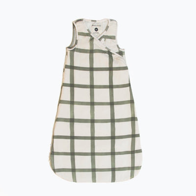 Sage Windowpane Blanket Sleeper - Swaddle - Baby