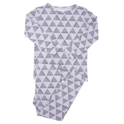 Big Kid Pajama - Geo Triangle