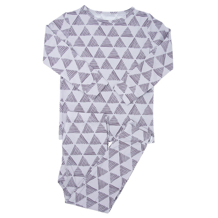 Big Kid Pajama - Geo Triangle