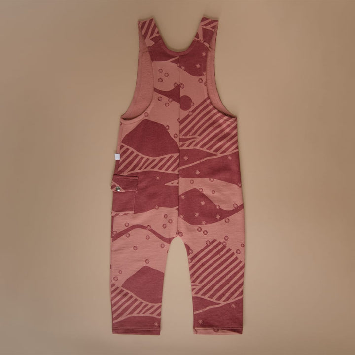 Organic Overall Snowy Andes - Red