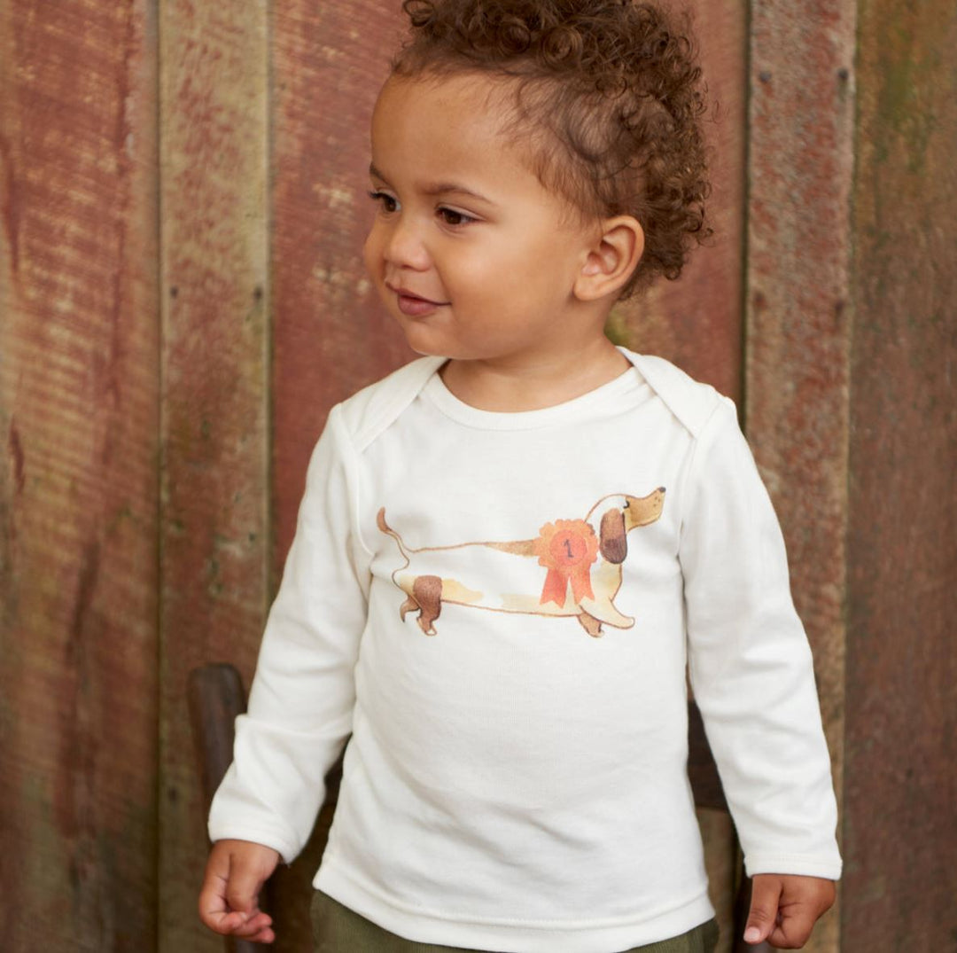 Simple Tee - Top Dog Print T-Shirts Nature Baby 