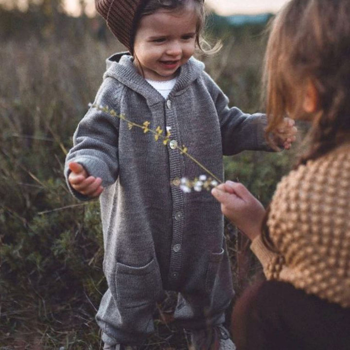 Baby Suit - Beige Melange Outerwear FUB 