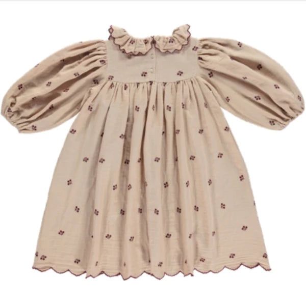 Olivia Dress - Dawn Rose Dresses + Skirts Bebe Organic 