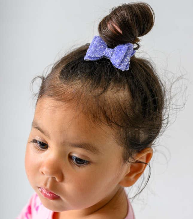 Festive Bow Hair Clips