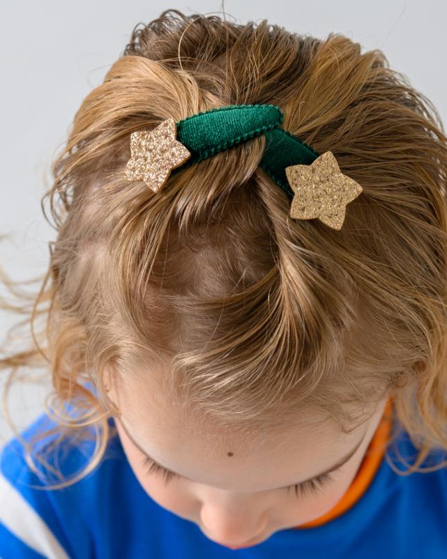 Shining Star Hair Clips (Set of 2)