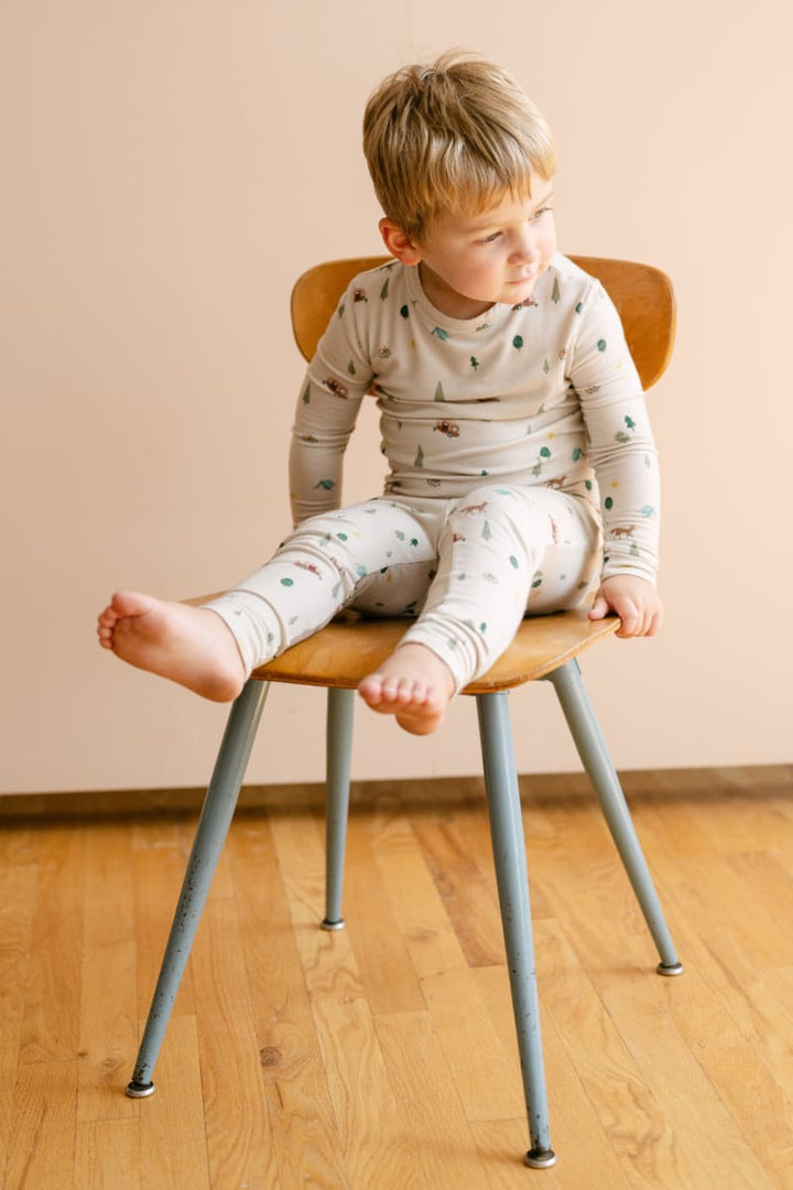 Toddler Modal Pajama Set - Camping