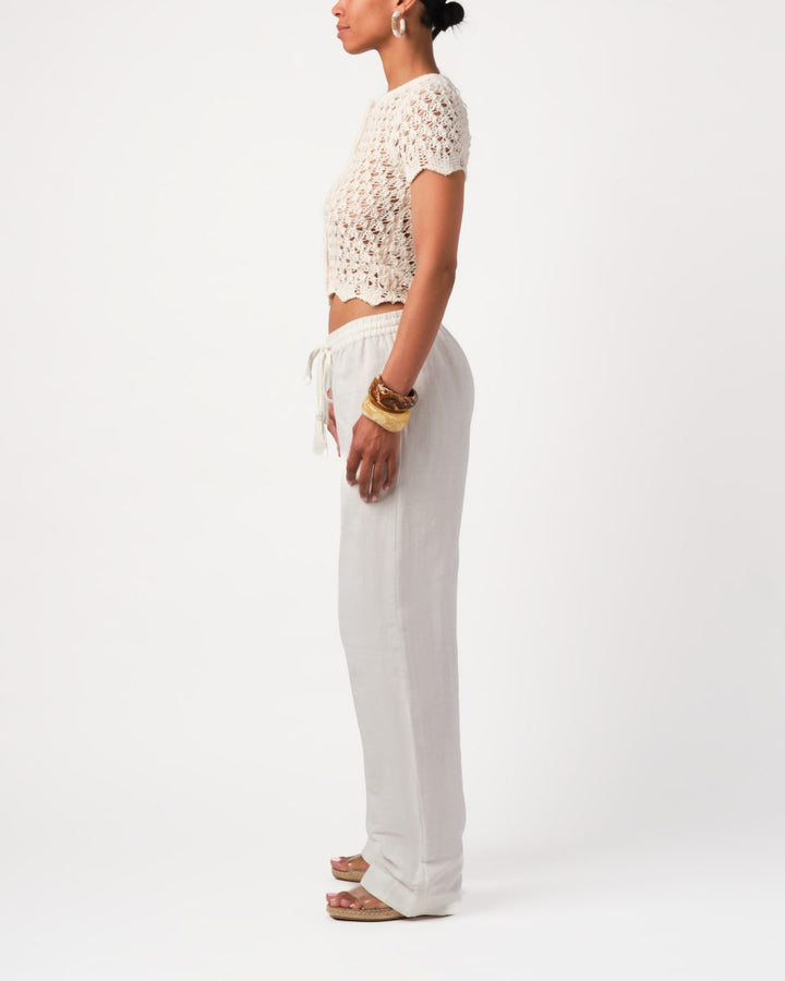 Bianca Pants - Blanca White