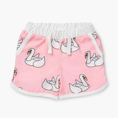 Pocket Swim Trunks - Swan Floatie