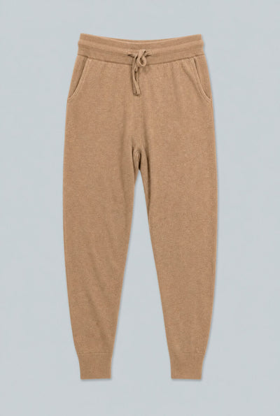 Nellie Cashmere Joggers - Camel